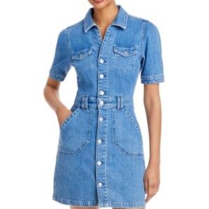 Paige Mayslie Denim Shirtdress XL